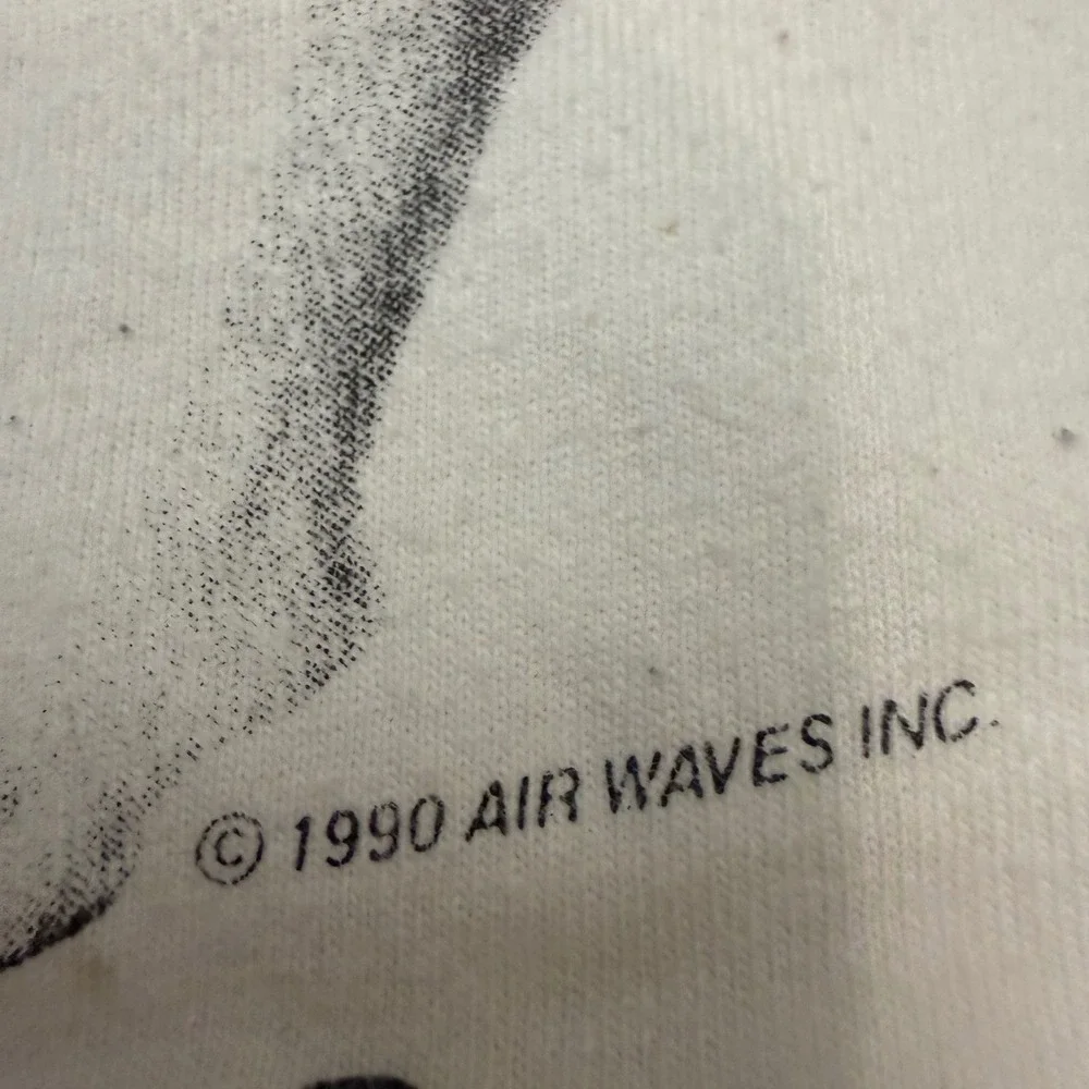 Vintage 1990 No Place Butt Aruba T Shirt Hanes Heavyweight XL Single Stitch Neon - Picture 3 of 7